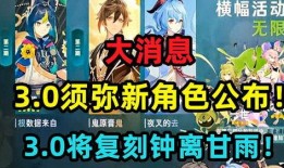 3.0复刻角色最新爆料,全新爆料揭示神秘力量与华丽蜕变